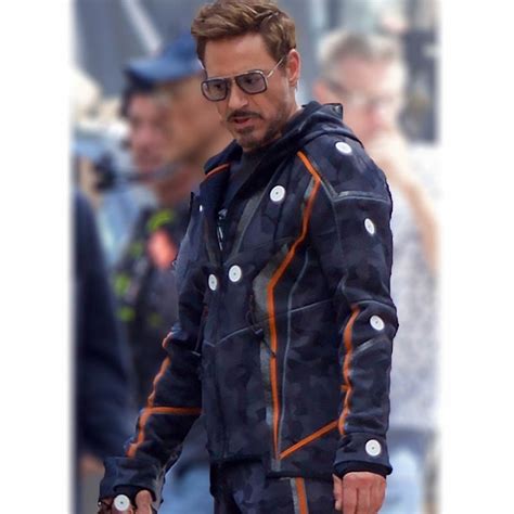 stark replica jacket|infinity war tony stark jacket.